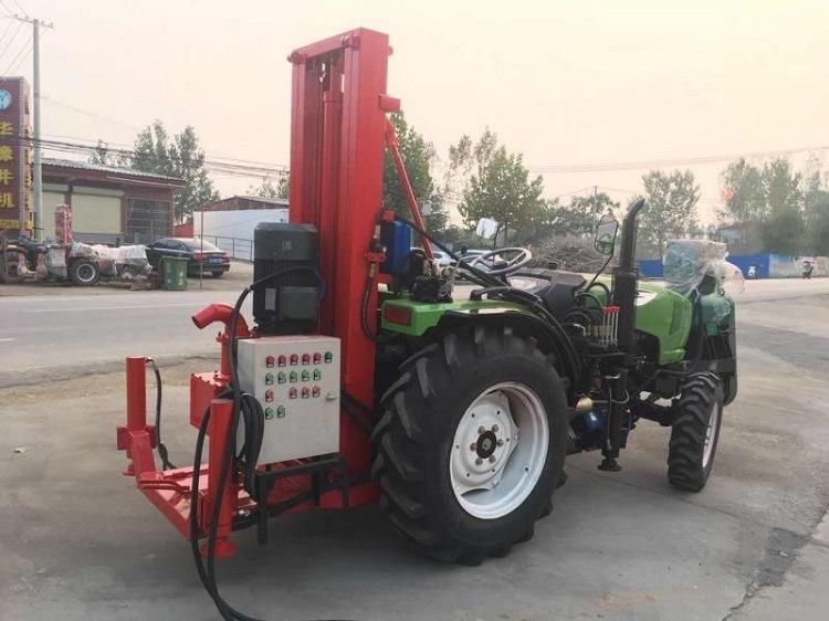 Factory Tractor Mounted Diesel Water Well Drilling Rig/Water Well Rock Drilling Machine