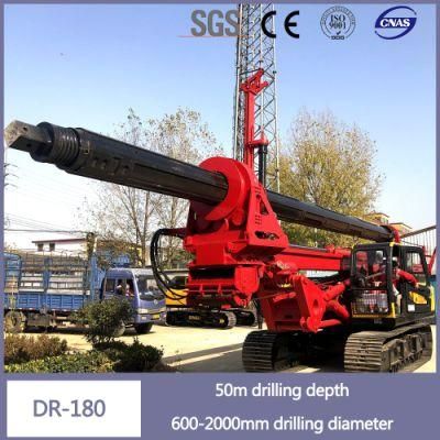 Efficient Rotary Pile Foundation Drilling Rig for 50 Meter