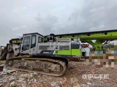 Hot Selling Used Zoomlion Zr220c-3 Rotary Bore Drilling Piling Rig Machine Rotary Drilling Rig