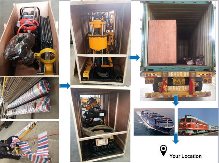 Horizontal Core Geotechnical Drill Rigs Mining Drilling Machines for Sale