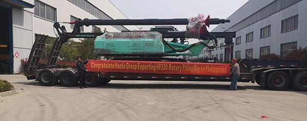 Hanfa Rotary Drilling Rig Hf330 Max Output Torque 130 Kn. M