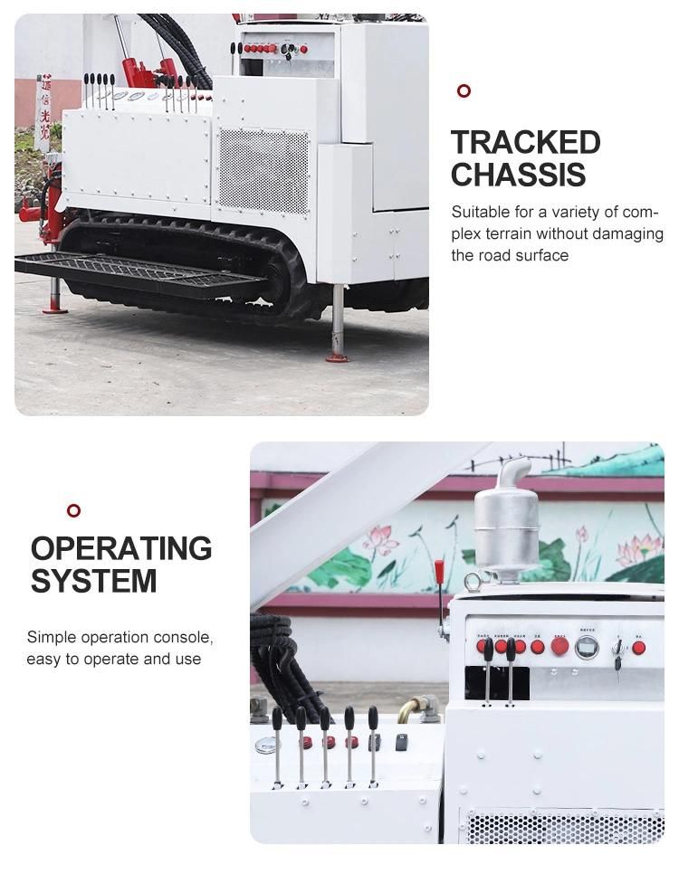 Double Tube Sampling 30m Coring Crawler Sampling Geotechnical Drilling Rig