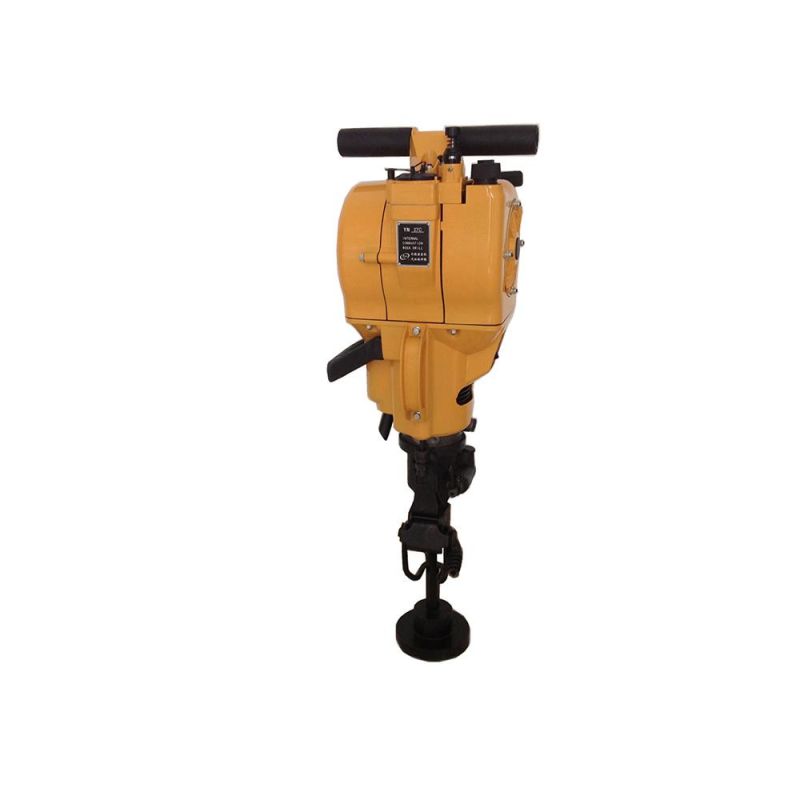 Gasoline Yn27c Rock Drilling Machine with Flat/ Wide/ Point Chisel