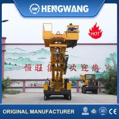 Percussion Rocky Layer Jet Grouting Pit Foundation Anchoring Drilling Rig