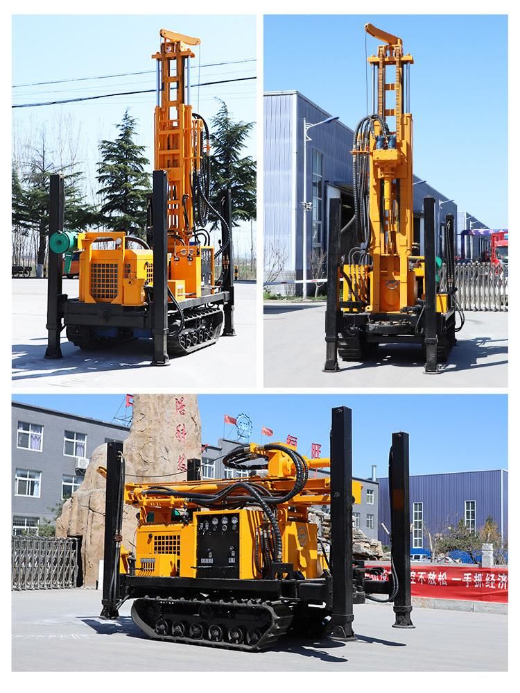 Cheap Price Crawler Mounted DTH Drilling Rig 300m Borehole Water Well Drilling Rig