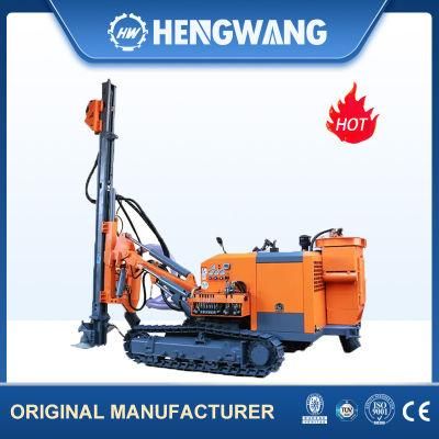 Drill Depth 30m Quarry Rock Blasting Hole Rock Drilling Rig Machine with 58kw Adjustable Rotary Speed DTH Surface Drill Rig
