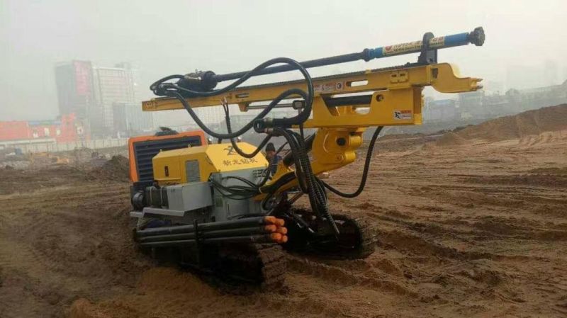 More Powerful Down The Hole Hydraulic Drill Equipment Rock Blasting Drilling Rig