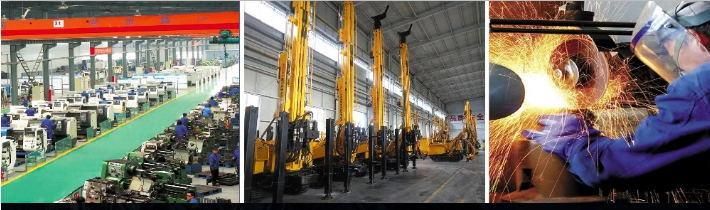 Water Well Drilling Machine Cwd300 Diesel Type Clawler Mounted Drilling Rig