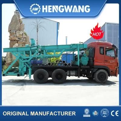 Truck Mounted Hydraulic Deep Hole Borehole Water Well Drilling Rig