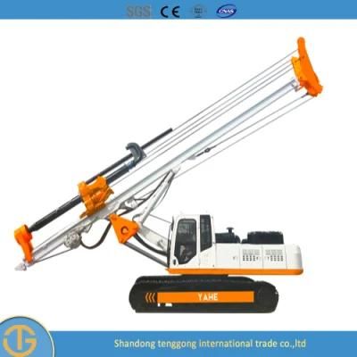 Cfa Long Spiral Surface Drill Rig for Sale Dr-120m Pole Drilling Machine Mini Piling Tool
