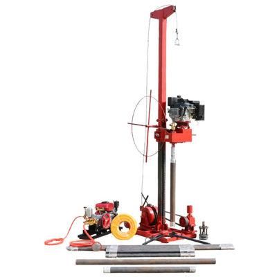 Spt Gold Mining Daimand Core Drill Machine Rotary 50m Rock Core Sampling Portable Drilling Rig