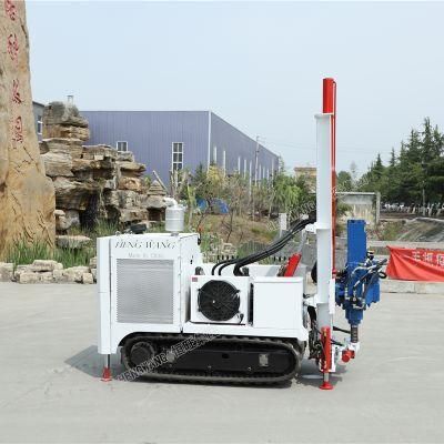 Small Sampling Soil Core Drilling Crawler Environment Sampling Rig