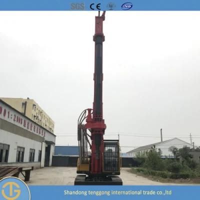 Borehole Crawler Hammer Hydraulic Piling Crawler Pile Driver Drilling Dr-90 Rig Machine for Free Can Customized
