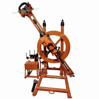 Tunnel Turntable Rocks Fan Borehole Drilling Machine