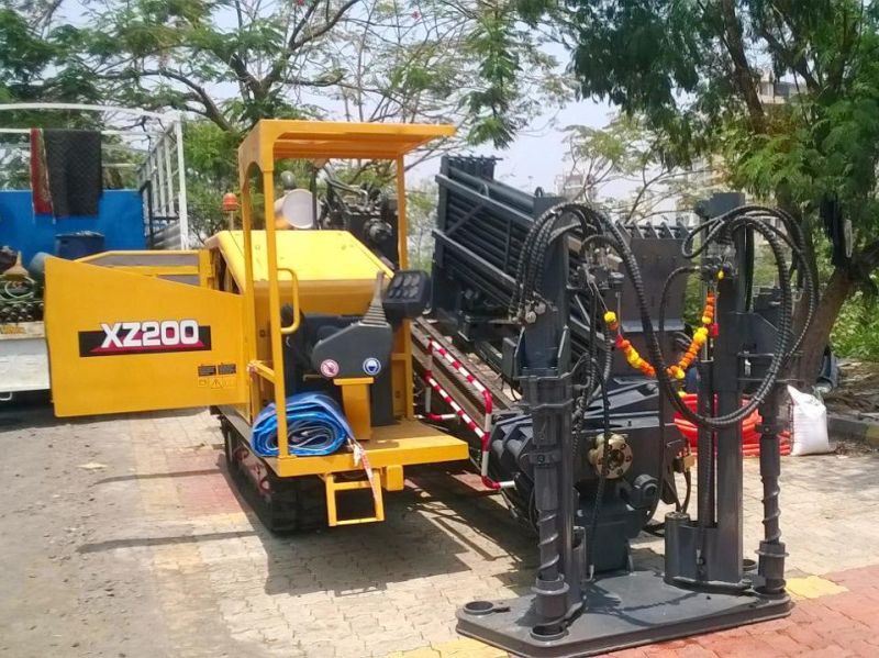 Horizontal Directional Drill (HDD) Xz200 Small Drilling Rig for Sale