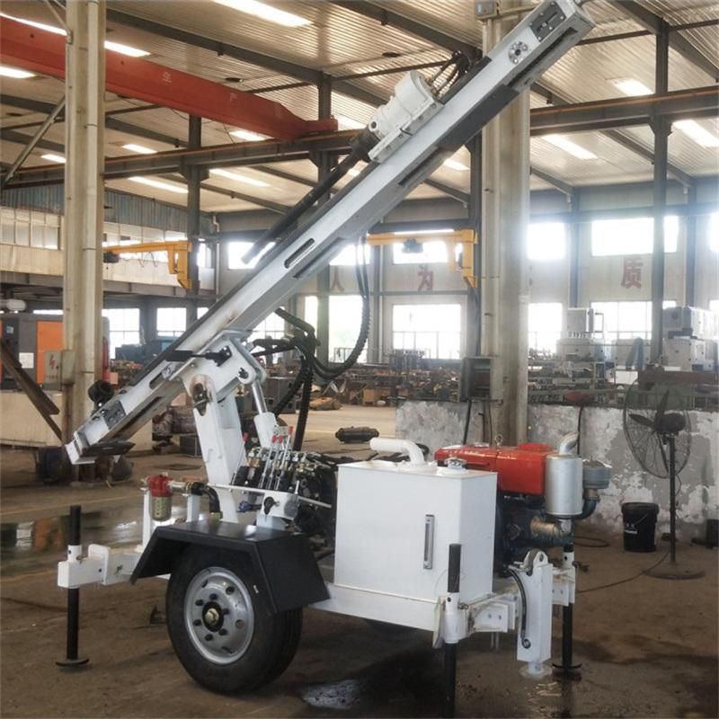 100 to 120 Meter Water Well Drilling Rig Machine