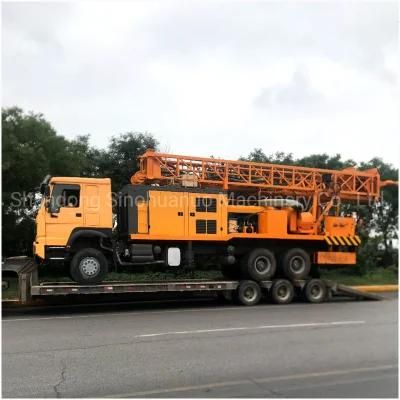 Mechanical Power Head Big Torque Truck Mounted Drill Machine