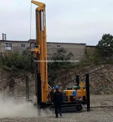 Fy-400 Crawler Full Hydraulic Top Drive DTH Hammer Water Well Drilling Rig