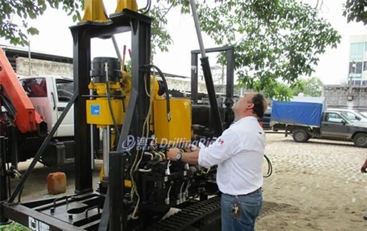 Crawler Trailer Hydraulic Borehole Core Drill Water Well Drilling Machine with Factory Price