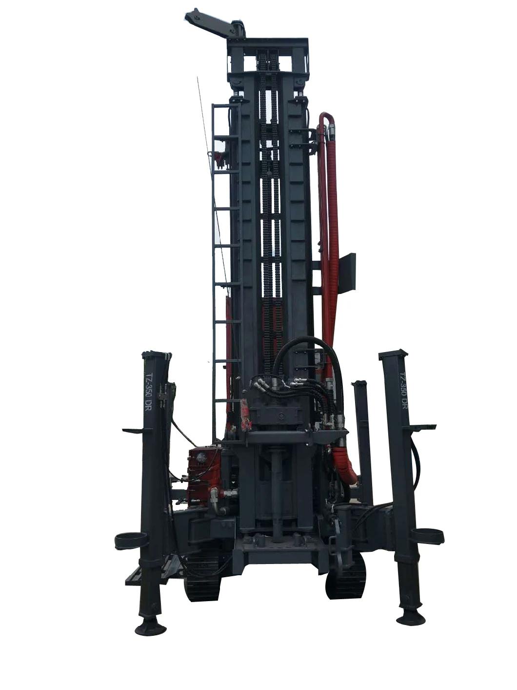 350m Crawler Type Water Well Drilling Rig Machine