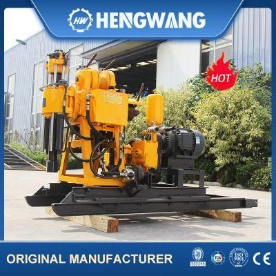 High Efficiency Hydraulic Drilling Rig Drilling Depth 230m Trailer Mounted Water Well Drilling Rig for Sale
