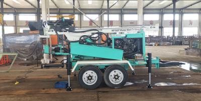Multipurpose Hf150t Trailer Type Water Well Drilling Rigs for Sale