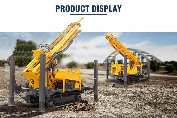 Pnematic Borehole Rotary Water Well Drilling Rig Price