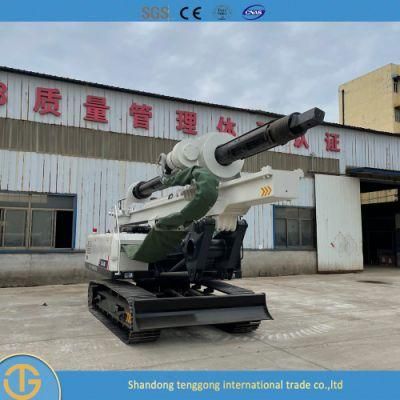 Tractor Piling Machine Deep Well Oil Crawler Surface Crawler Pile Driver Hot Sale Drilling Dr-90 Rig for Free Can Customized