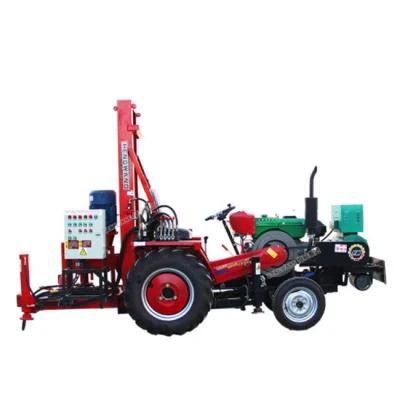 Tractor Rock Machine Borehole DTH Water Well Drilling Rig