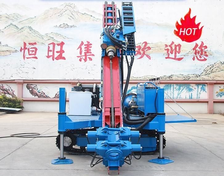 China Propeller to Progress 900mm Crawler DTH Anchor Holes Drilling Rig for Hard Ground Sand Pebble Layer