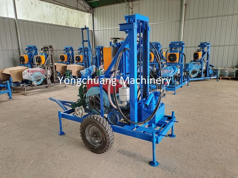 Hydraulic Water Well Drilling Machine with Electric Starter Function
