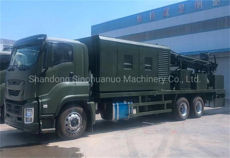 300m Truck Mounted Borehole Drilling Machine for Sale