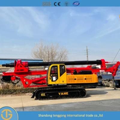 Foundation Use 30m Depth Screw Piling Rig Rotary Manufacture