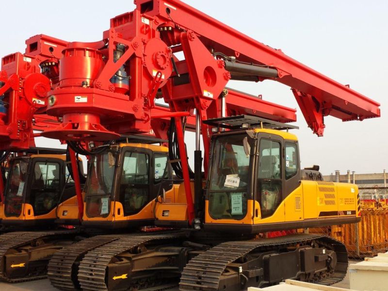 Xr220d Hydraulic Power Rotary Pile Drilling Rigs