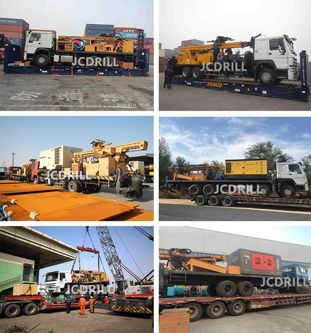 CSD400 Good Price Heavy Duty Deep Borehole Truck Water Well Drilling Rig for Drilling 400m