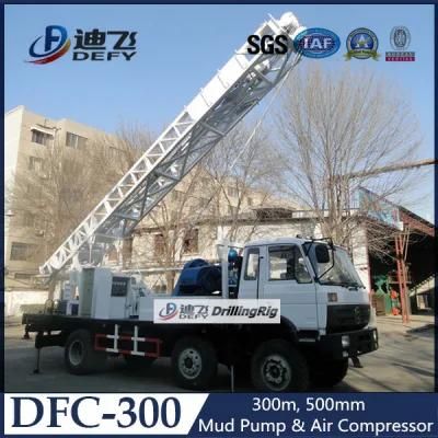 Dfc-300 Truck Mounted Used Water Well Drilling Machine for Sale