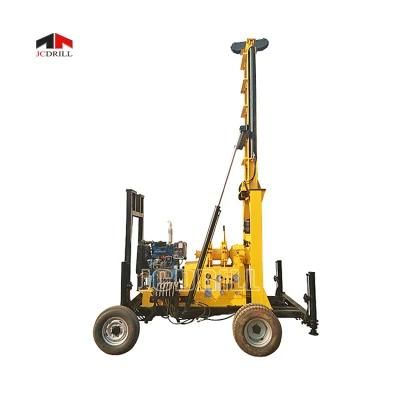 Most Popular Easy-Moving 400m Trailer Borehole Drilling Equipment