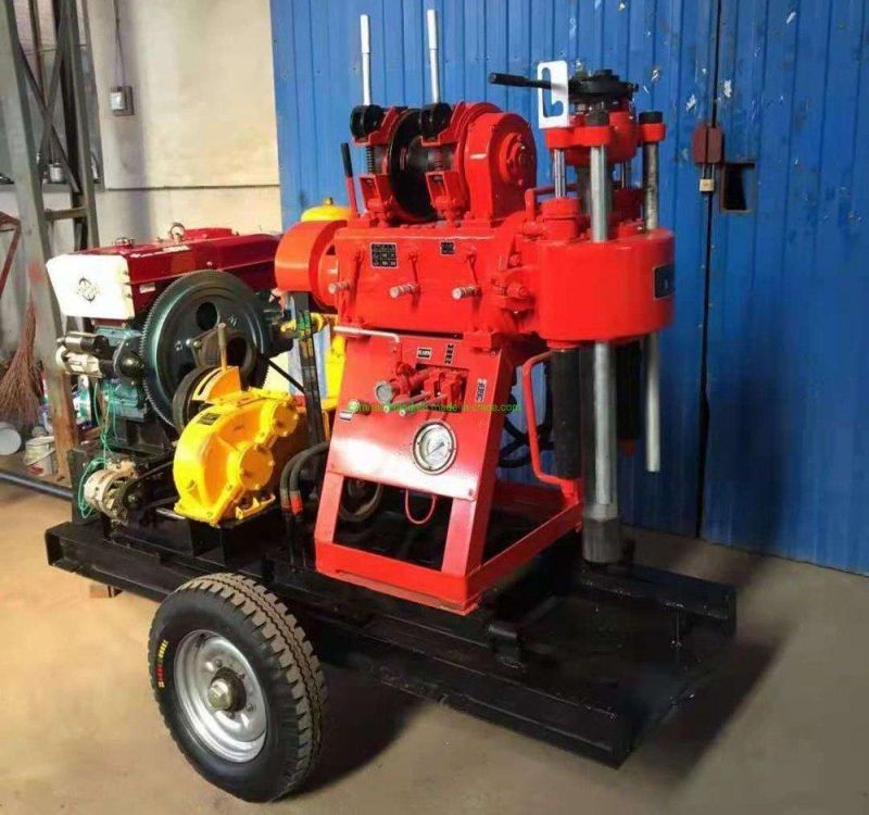 Portable Trailer Mounted Geotechnical Investigation Drilling Rig (XY-200)