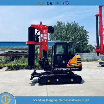 5-20m Depth Crawler Type Auger Drill Rig for Sale