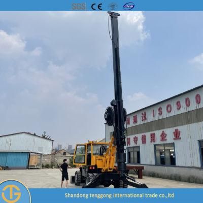 5-20m Crawler Mounted Hydraulic Piling Rig Machine Dl-180