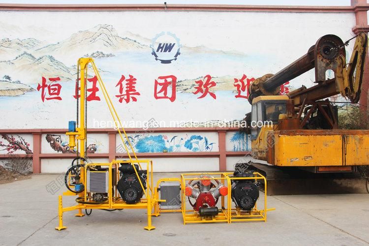 Small Pneumatic and Hydraulic Rock Drilling Rig