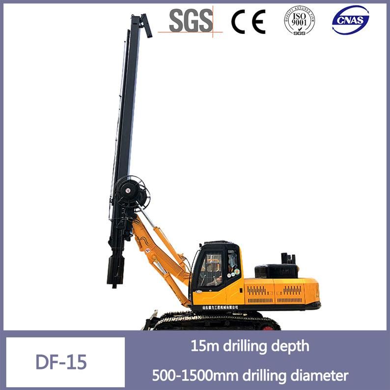 Construction Machinery Rotary Type Drilling Rig with Cummins Engine