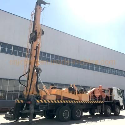 800m Depth Water Well Drilling Rig Mounted on Sinotruk HOWO