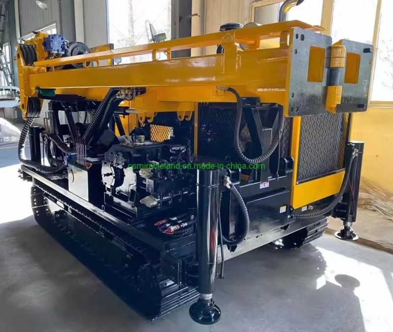 Hydx-4 Crawler Mounted Full Hydraulic Top Drive Core Drilling Rig