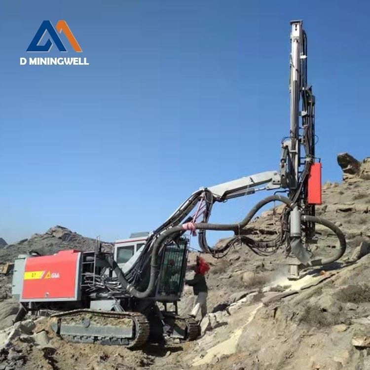 G7 Full Hydraulic Open-Air Top Hammer Drilling Rig with Strong Diesel Engine for Harsh Working