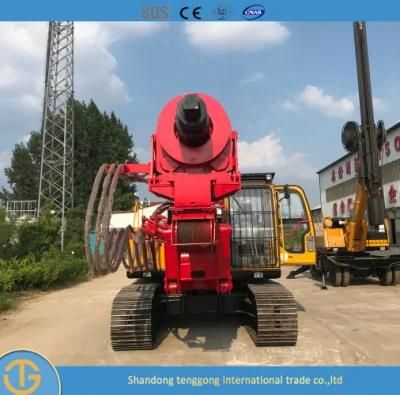 40m Crawler Hydraulic Construction Engineering Mine Rotary Auger Pile Driver Drilling Rig