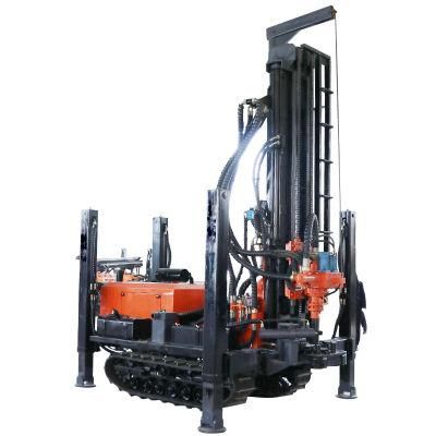 Multifunction Crawler Mounted DTH Water Well Diesel Engine 400m