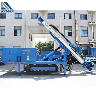 China Shed Guiding Hole Hydraulic Hammer Anchor Drilling Machine