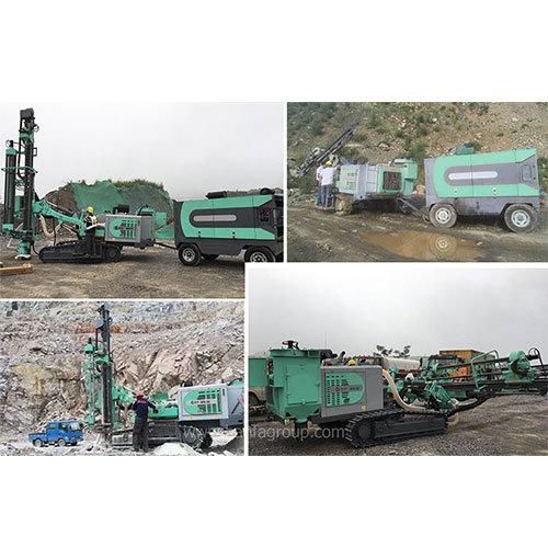 Hfg-35 Superior Economy DTH 22m Separated Crawler Mine Drilling Rig