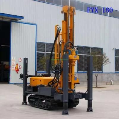 Fyx-180 Portable Crawler Hydraulic DTH Rock Water Well Drilling Machine for Sale
